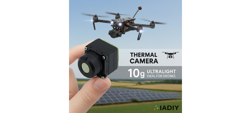Ultra-Light Analog FPV Thermal Camera Module – TCM100K50SQ3