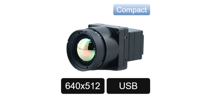 High Resolution Compact USB Thermal Camera Module – TCM300K50US