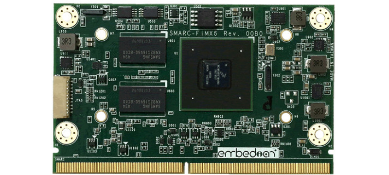 SMARC-FiMX6 嵌入式電腦模組(CoM)