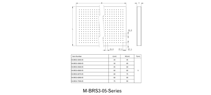 Honeycomb Optical Breadboards - BRS Series